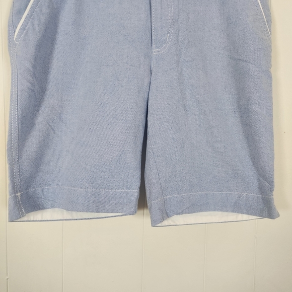 Columbia PFG Light Blue Cotton Chino Size 10L 10 Inch Inseam - Picture 7 of 15